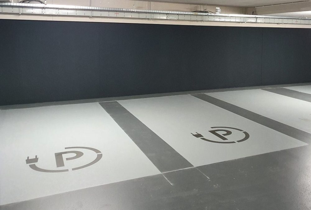 Parkeervakken Belijning door Otten Markeringen